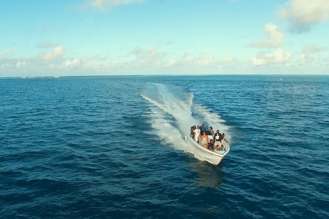 Ile aux Cerf: Speed boat with Parasailing & Tube Riding and Lunch - The morning transfer to Trou d’Eau Douce