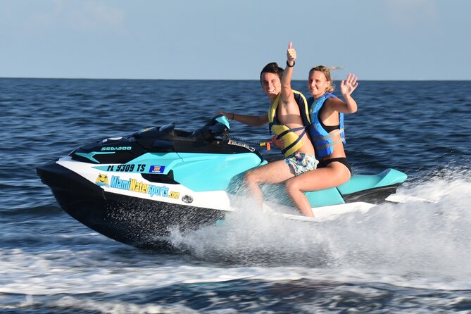 Jet Ski & Parasail Combo with Miami Watersports - Two Miami water activities from one marina