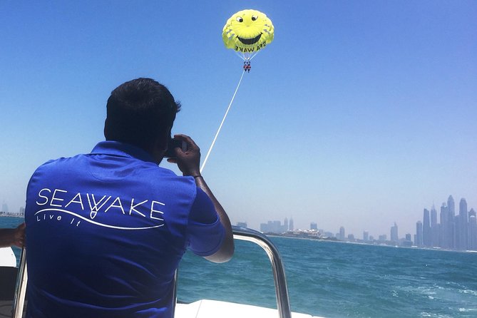 Jumeirah Beach Parasailing Experience in Dubai - What happens while other people fly