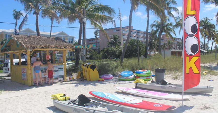 Key West: All-Day Watersports Beach Pass With Parasailing - Taking the 13-foot Hobie Cat