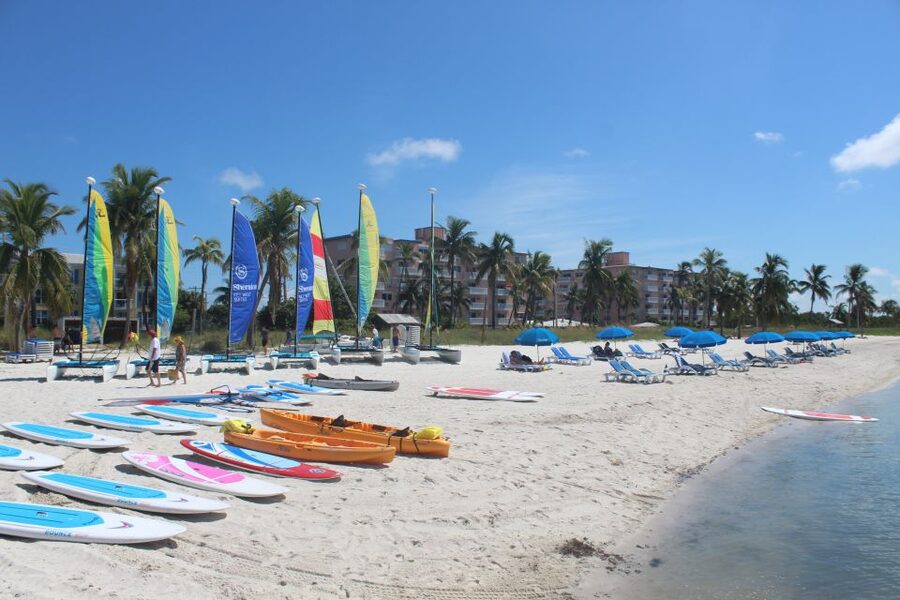 Key West: All-Day Watersports Beach Pass With Parasailing - Paddling kayaks and glass-bottom Zayaks