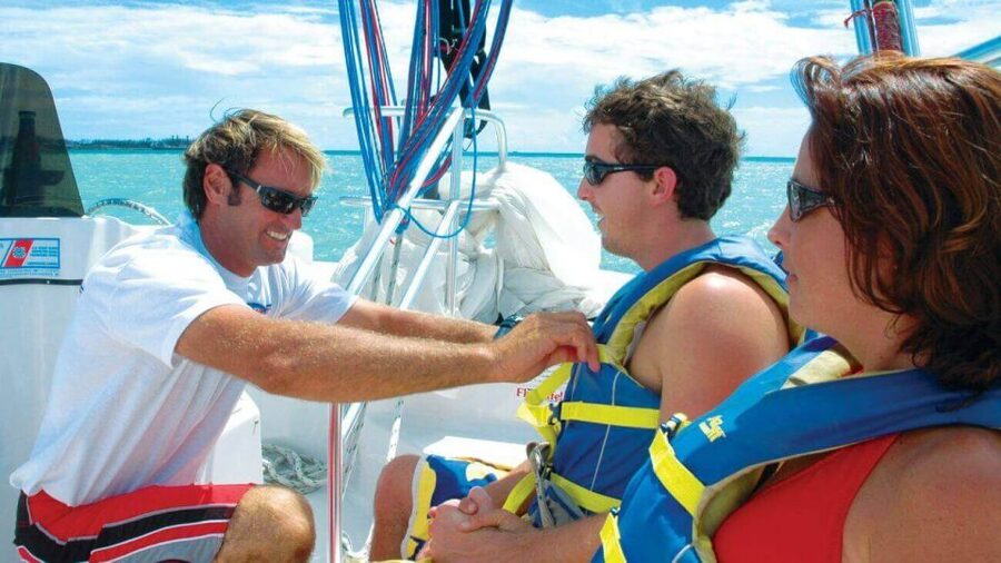 Key West: Parasailing Above the Island Paradise - The optional ocean dip