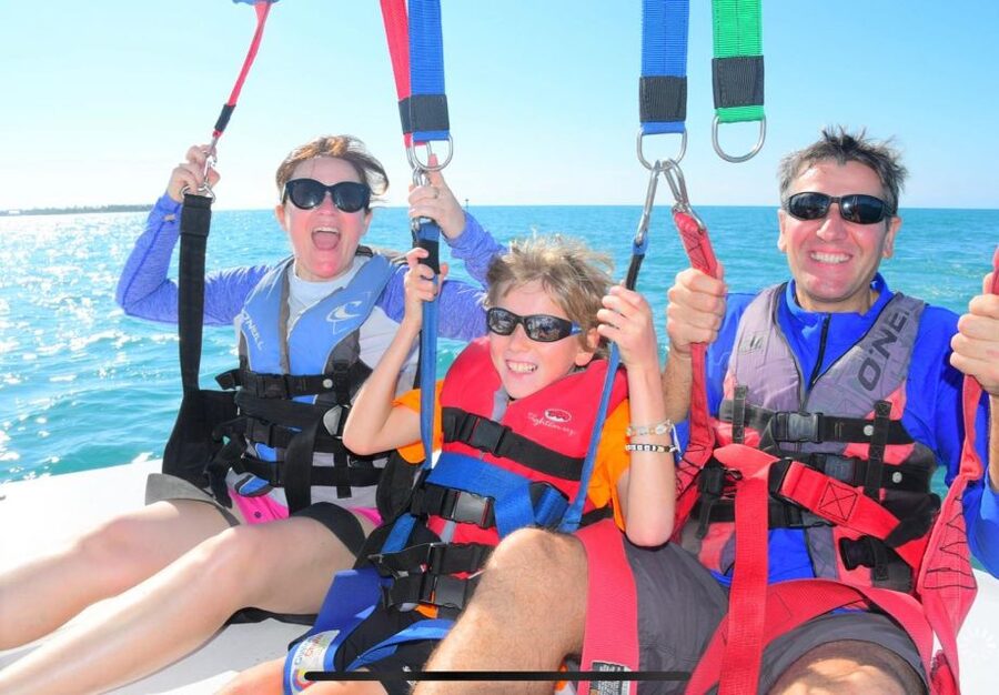 Key West: Ultimate Parasailing Experience - Getting ready for takeoff