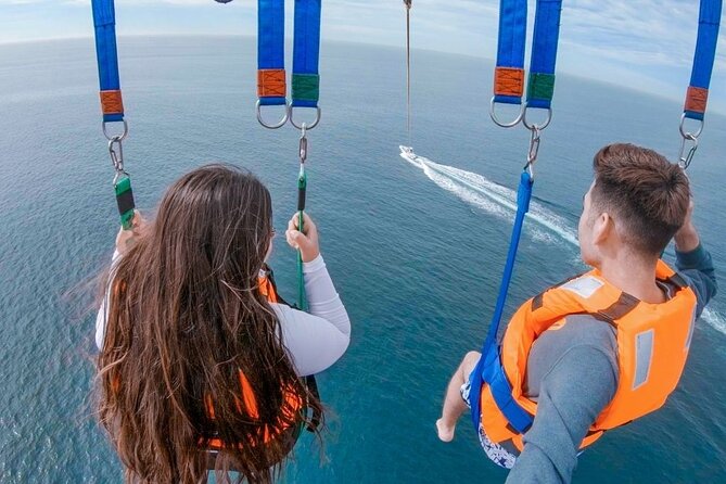 Los Cabos Parasailing Adventure Skybound over Cabo San Lucas Bay - The itinerary’s four named places