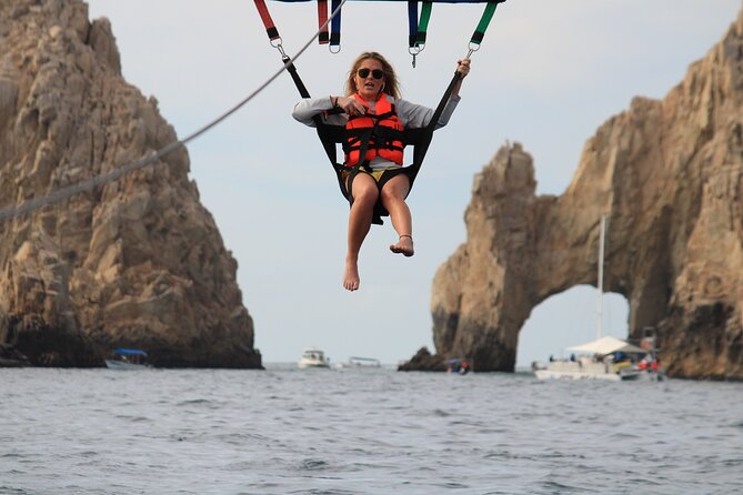 Los Cabos Parasailing Adventure Skybound over Cabo San Lucas Bay - Weather and cancellation rules