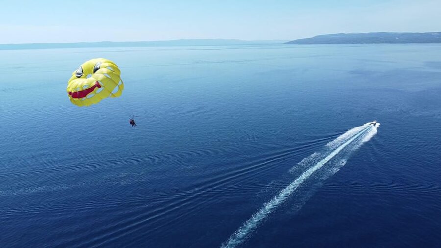 Makarska: Parasailing Experience - MPL Nautika - The View From Above the Makarska Riviera