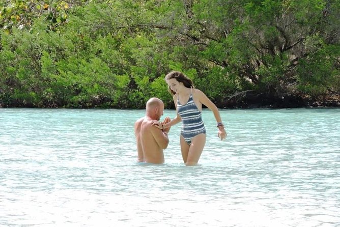 Marvelous Ile aux Cerf island: Speed Boat, Parasailing, Lunch & GRSE waterfall - Parasailing above Mauritius