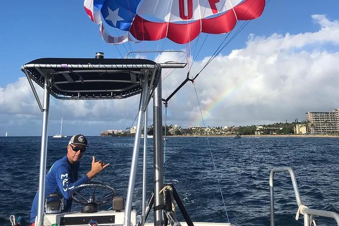 Maui Parasailing Experience from Ka'anapali - The boat ride is part of the attraction