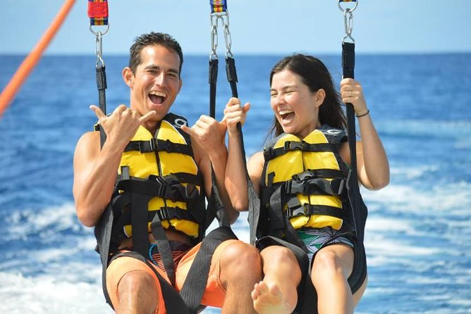 Maunalua Bay Higher Flyer Parasailing Adventure - Arriving at Hawaii Kai Shopping Center