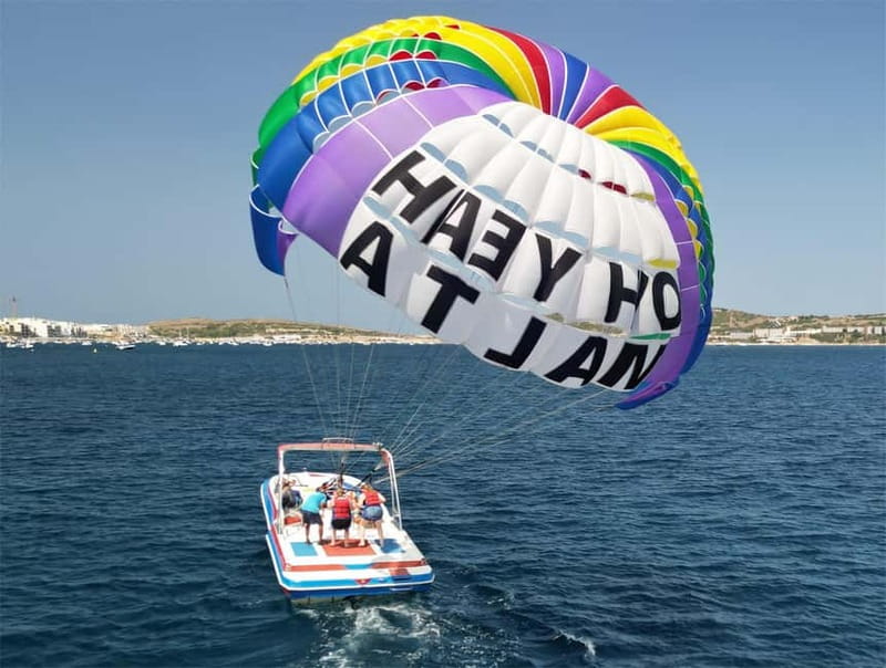 Mellieha Bay: Parasailing - Quick points before you book
