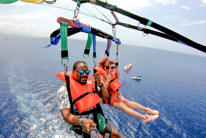 Montego Bay: Jet Car, Jet Ski and Parasailing - Two hours, two very different views of Montego Bay