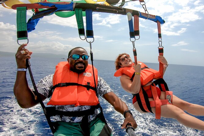 Montego Bay: Jet Car, Jet Ski and Parasailing - Pickup with a driver who stays involved