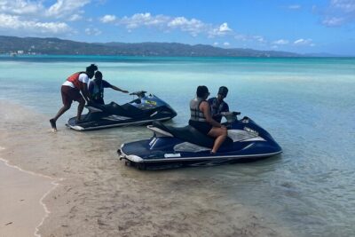 Montego Bay Jet Ski and Parasailing Combo or Single with Pickup