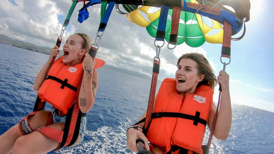 Montego Bay: Parasailing and Jet Ski Combo with Pickup - Parasailing Above Montego Bay for 10 Minutes