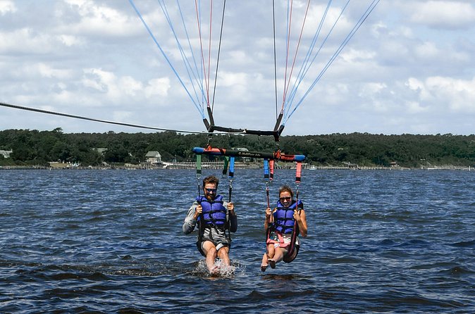 Nags Head Parasail High Flight - What the 10 to 12 minutes in the air feel like
