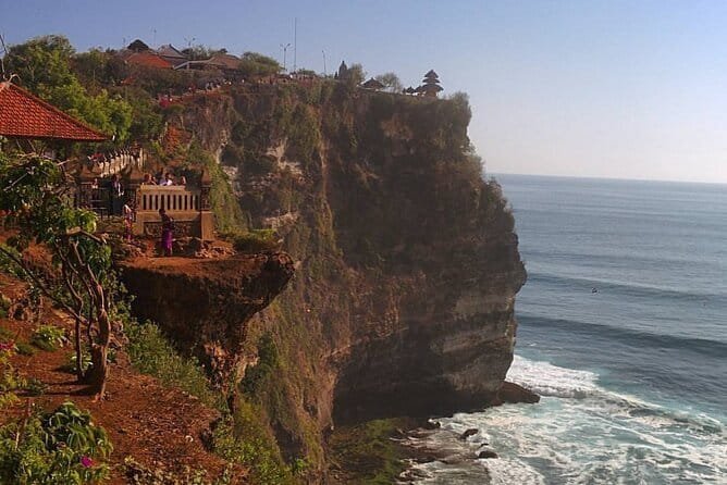 Nusa Dua Parasailing, Jet sky, GWK with Uluwatu Kecak Fire Dance - Uluwatu Temple above the cliffs