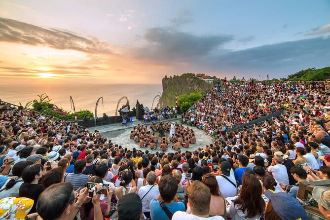 Nusa Dua Parasailing, Jet sky, GWK with Uluwatu Kecak Fire Dance - The Kecak Fire Dance at sunset