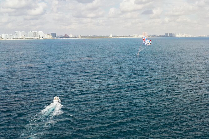 Ocean Parasailing Adventure In Fort Lauderdale, FL - From Bahia Mar to the open Atlantic