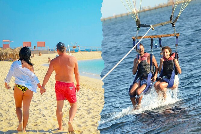 Orange bay Island and Parasailing, Snorkeling, & Water Sports, Lunch - Hurghada - Two hours at Orange Bay Island