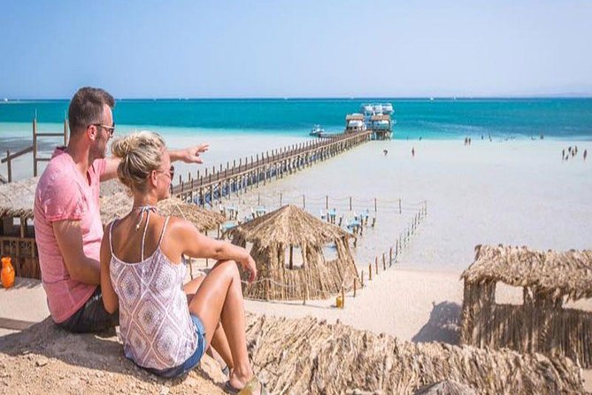 Orange bay Island and Parasailing, Snorkeling, & Water Sports, Lunch - Hurghada - Lunch back on the boat