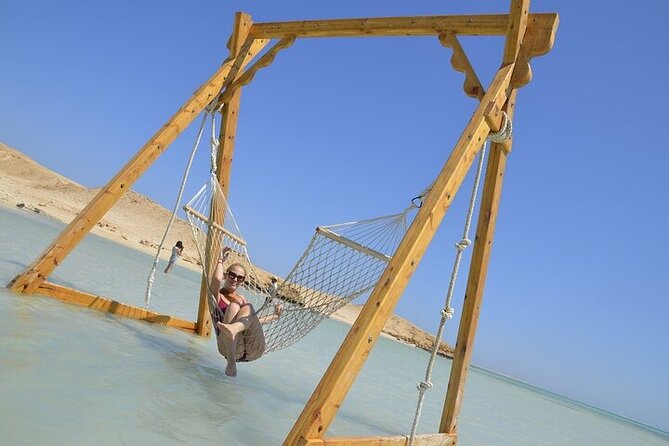 Orange Bay Island, sea trip Parasailing & Water Sports - Hurghada - Two snorkeling stops with equipment and a guide