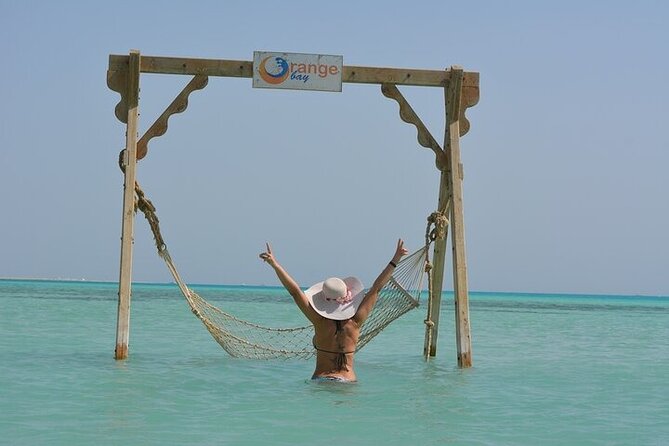 Orange Bay Island, sea trip Parasailing & Water Sports - Hurghada - Orange Bay island time after the water activities