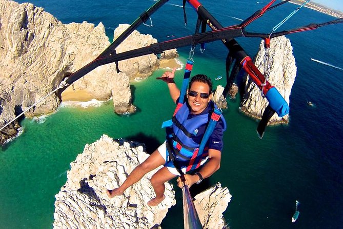 Outdoor Adventure: Parasailing in Los Cabos - Your single or double flight
