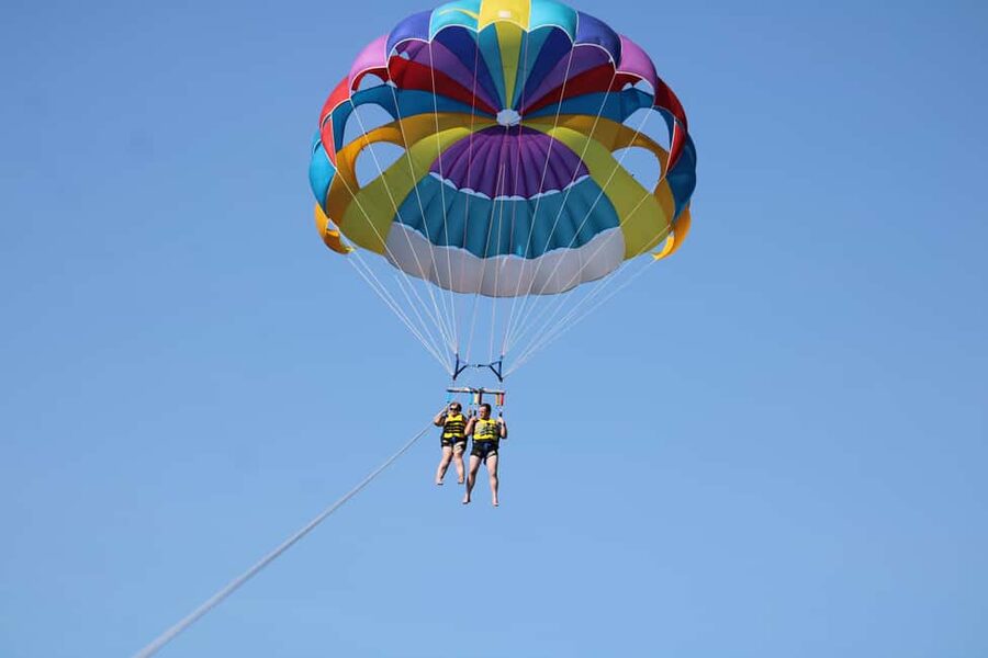 PACK TRIO Buggy, Jet Ski, and Parasailing Adventure - A 20-minute jet ski run from the beach