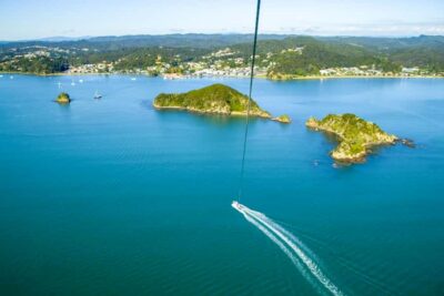 Paihia: Bay of Islands Parasailing Flight