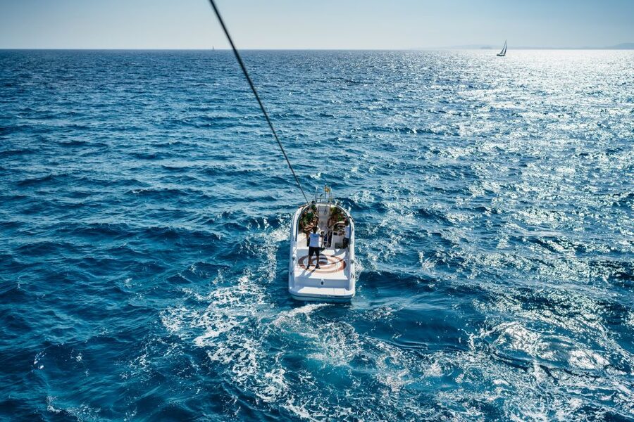 Palma Bay: Parasailing Experience - The 10-minute flight above Palma Bay