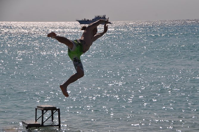 Paradise Island With Water Sports and Lunch Sea Trip, Parasailing - hurghada - Banana boat fun for families and groups
