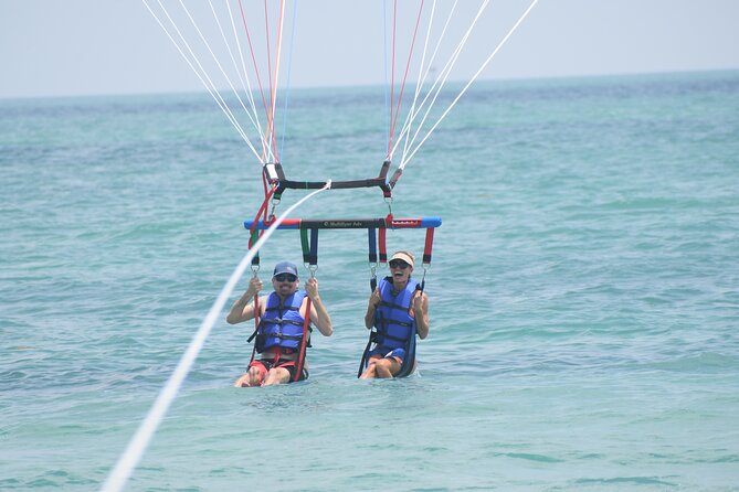 Parasail Adventure in Marathon - Sharing the parasail with two or three people