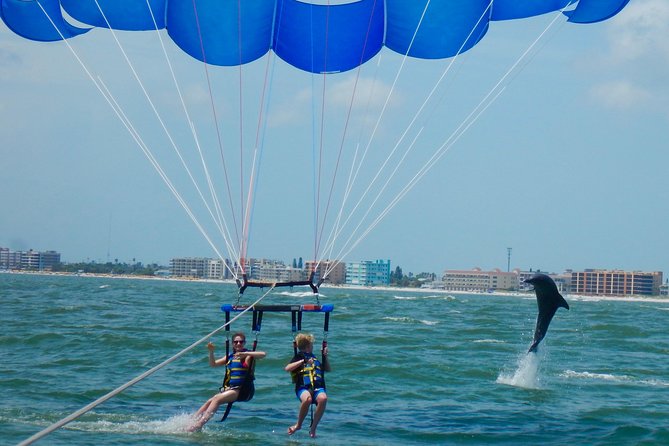 Parasail Flight at Madeira Beach - Who will enjoy this most?