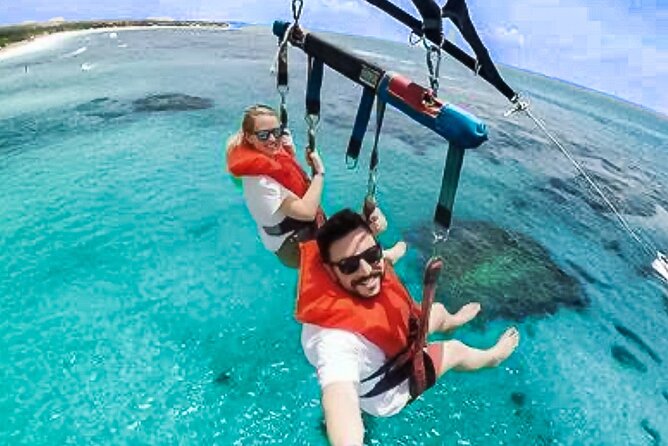 Parasailing above Turquoise Ocean Waters in Montego Bay - What the 30-minute outing feels like
