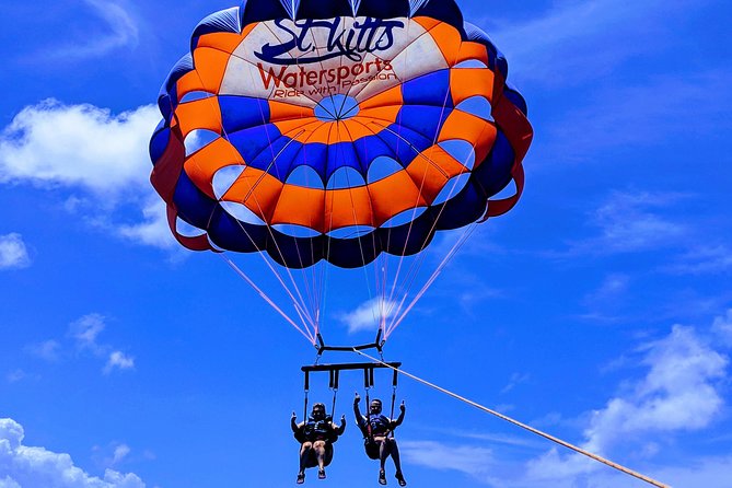 Parasailing Adventure - Flying 600 feet above St. Kitts and Nevis