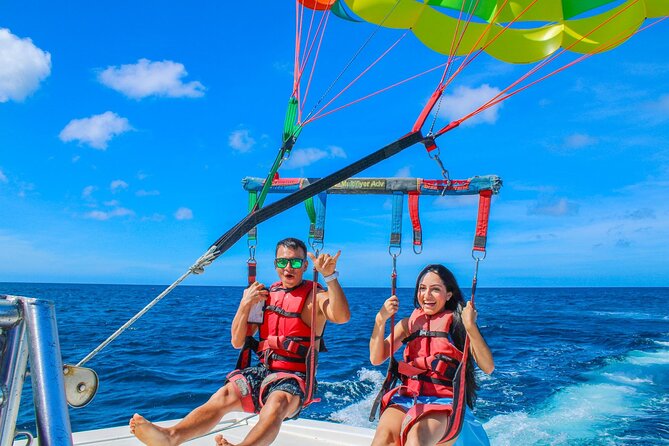Parasailing Adventure Aruba - The flight reaches 400 to 600 feet