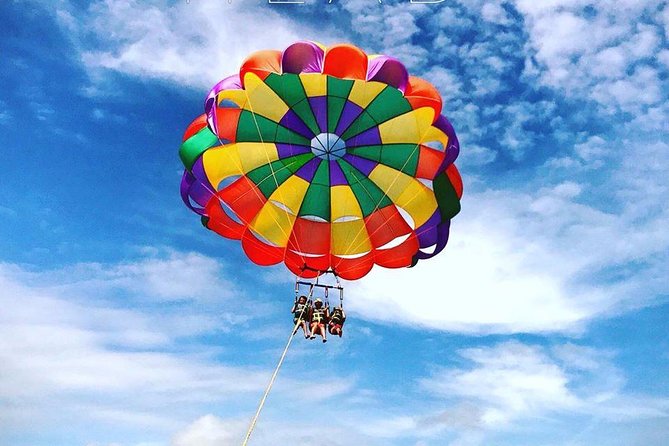 Parasailing Adventure at the Hilton Head Island - Dolphins and the Lowcountry view
