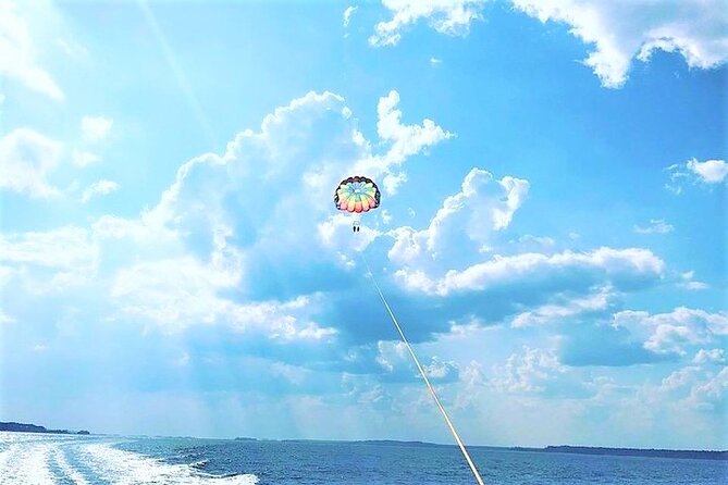 Parasailing Adventure at the Hilton Head Island - Your view from above Calibogue Sound