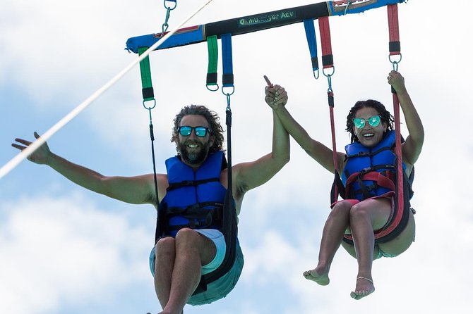 Parasailing Adventure from Providenciales in Turks and Caicos - Meeting the boat along Grace Bay Beach