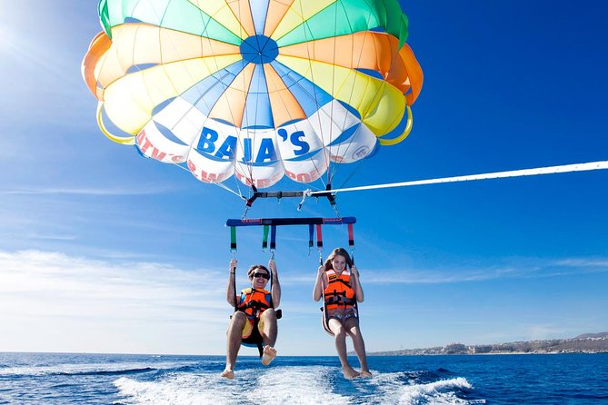 Parasailing Adventure in Los Cabos - Flying Above Cabo San Lucas Bay