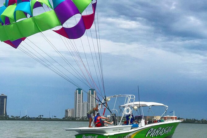 Parasailing Adventure in South Padre Island - Flying alone, together, or three at a time