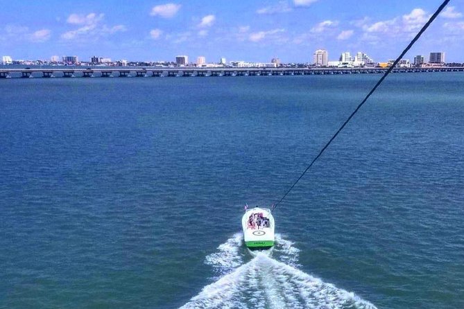 Parasailing Adventure in South Padre Island - The boat ride and the view from above