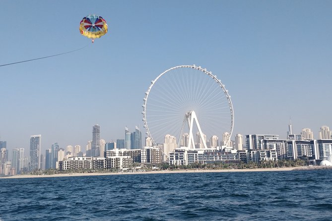 Parasailing Adventure on Jumeirah Beach with Sea Bird water Sports Dubai - A first-time activity with a family-friendly side