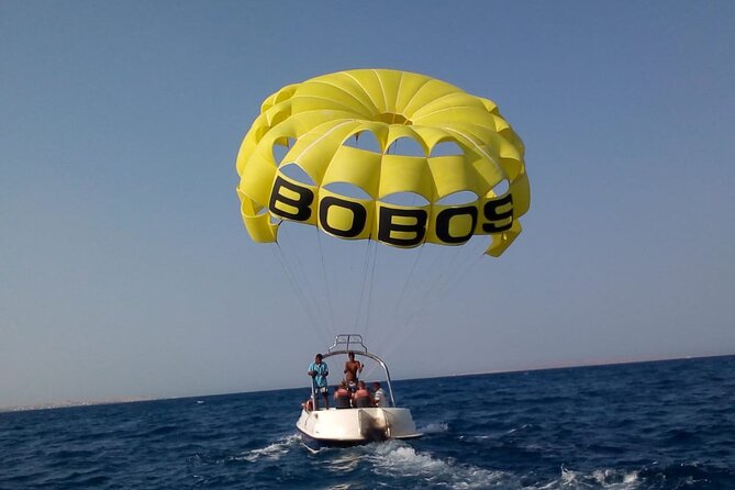 Parasailing Adventure On Marine Try Fly - Sharm El Sheikh - Safety equipment and the role of the crew
