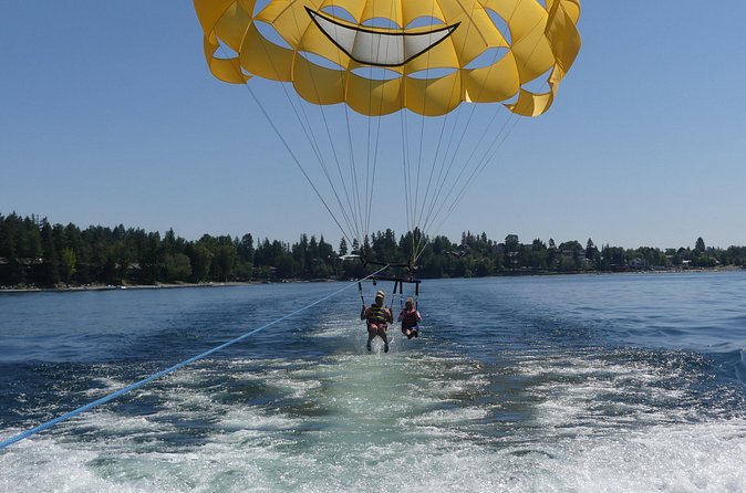 Parasailing Adventure Over Flathead Lake - One confusing itinerary detail to understand