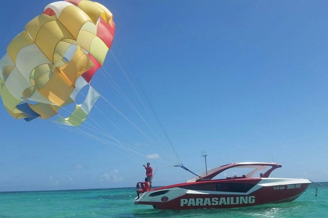 Parasailing Adventure Punta Cana - The safety briefing before the boat leaves