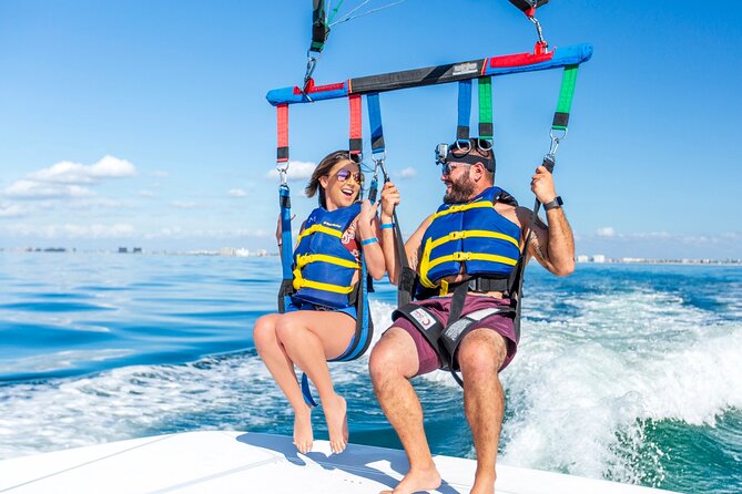 Parasailing Adventure with Private Transfer From Hurghada - Getting ready for the boat ride