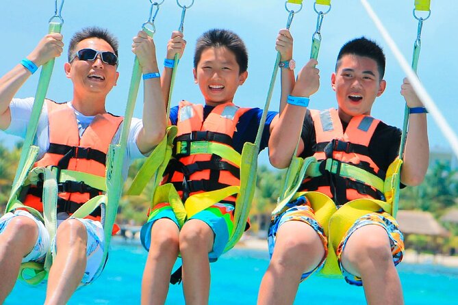 Parasailing & Beach Club with Transportation In Riviera Maya - Safety, age, and physical demands