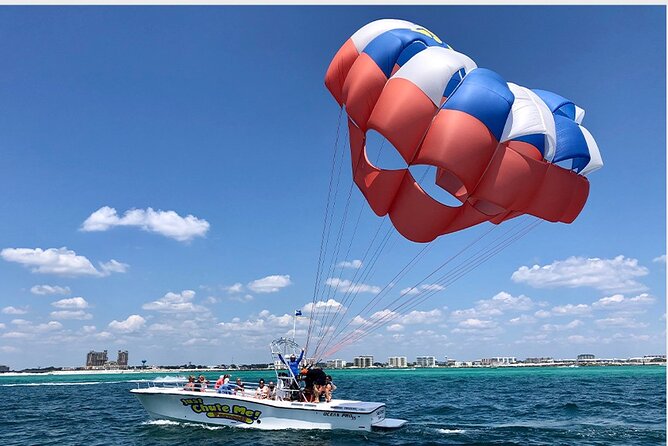 Parasailing Experience in Destin - Timing, group size, and weather