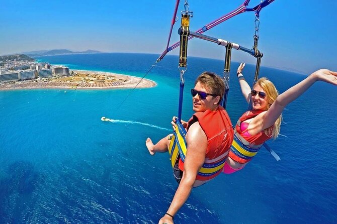 Parasailing Experience in Hurghada with private Transfer - Flying above Hurghada’s Red Sea coast